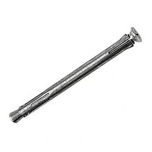 Kozijnplug metaal met schroef poz EV 10x112mm (50 st.)