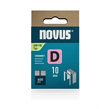 Nieten novus galv rug 11.3mm D pak 600 st. 53f-10 mm (Rood)