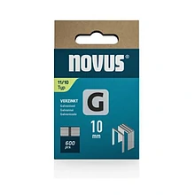 Nieten novus galv rug 10.6mm G pak 600 st. 11/10 mm (Zwart)