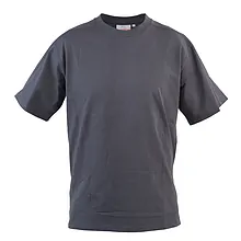 *Carrick T-shirt 100% katoen antraciet 3156 014-L