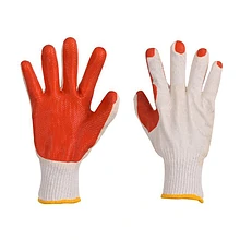 Stratenmakers handschoen latex oranje cat.2 maat 10 (12pr)