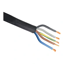 Rubber kabel glad 5x2.5mm2 kracht (10m1)