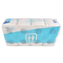 Toiletpapier WC 2-laags WIT 400 vel cellulose (10)