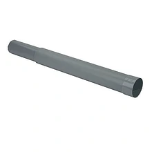 HWA schuifstuk PVC grijs ca.50cm 80mm x 75mm