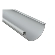 HWA Kraalgoot halfrond grijs PVC 150mm 400cm
