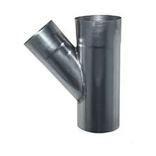 HWA zink t-stuk 80mm 45gr