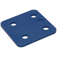 Drukplaten blauw 4mm (4x48=192 stuks)
