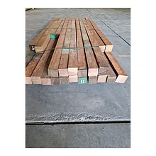 Pak 324 B-keus hardhout AV/Azobe 80x80mm ruw volume: 67m1 = 0,429m3