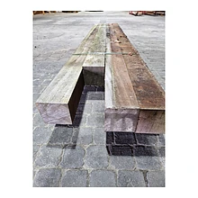 Pak 405 B-keus hardhout ruw AV 120x120mm volume: 11,7m1 = 0,168m3