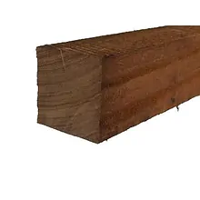 125x125mm Angelim Vermelho hardhout fijnbezaagd