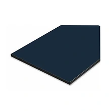 Laminado 305x130cm 6mm donker blauw RAL 5011 tweezijdig UV-filter