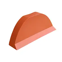 Noksluitstuk tbv ronde nok dakpan isopaneel standaard kleur/coating