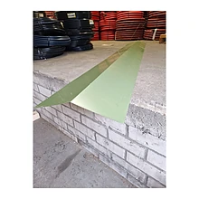 *Nokstuk 19x19x300cm 25gr groen RAL 6011 lak