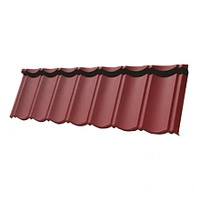 *Evertech Dakpanelement glad 01 klassiek rood werkend 126x36.9cm