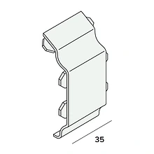 Keralit dakrand tussenstuk klassiek sierlijst 2853 classic Keralit kleuren